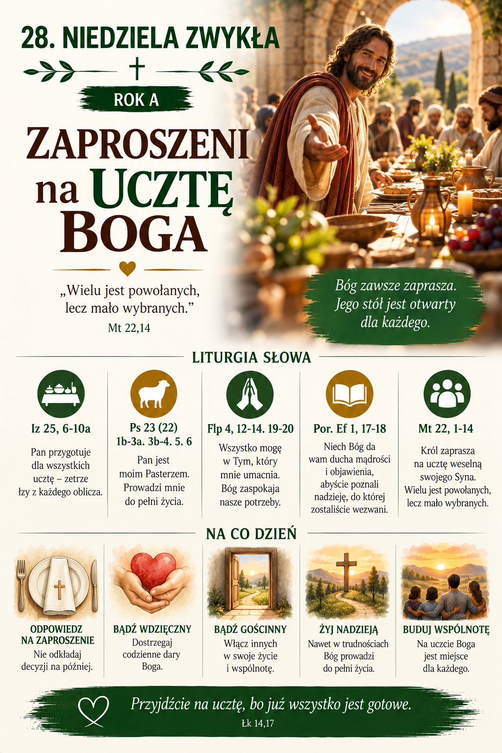 XXVIII Niedziela Zwykła